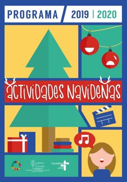 Cartel de las actividades infantiles programadas por Vicepresidencia para estas Navidades