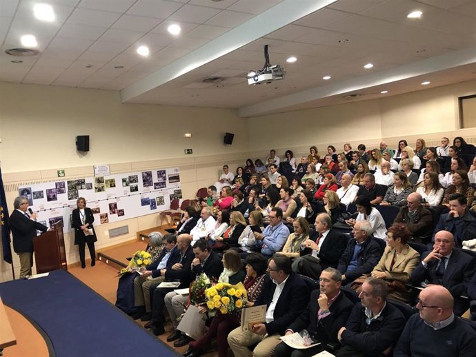 El Área de Gestión Sanitaria Norte de Málaga rinde homenaje a sus profesionales.