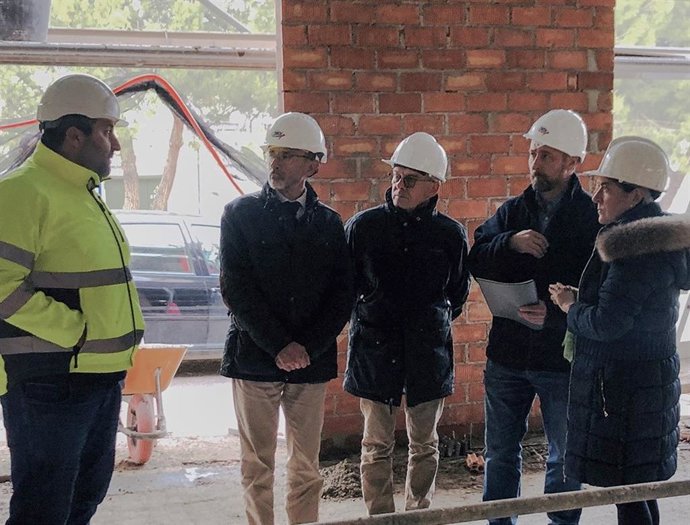 VISITA A LAS OBRAS DE URGENCIAS DEL HOSPITAL DE CALAHORRA