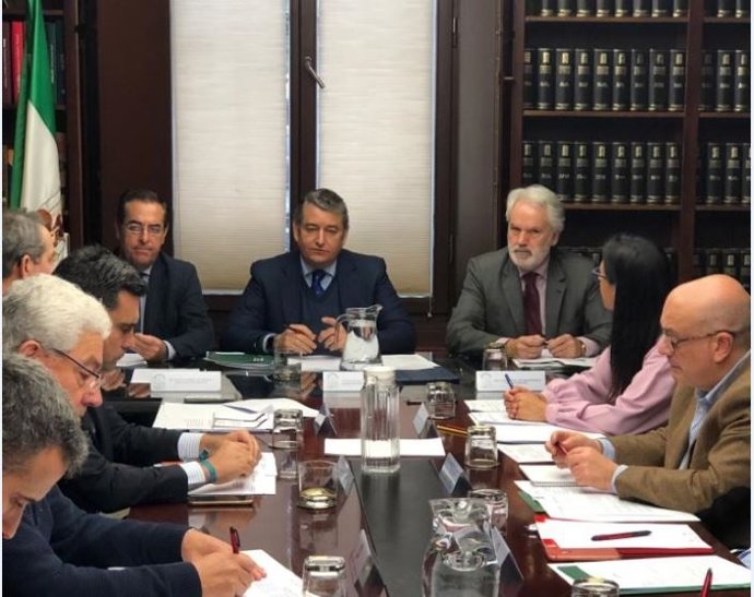 Reunión del Pleno del Consejo Andaluz del Fuego.