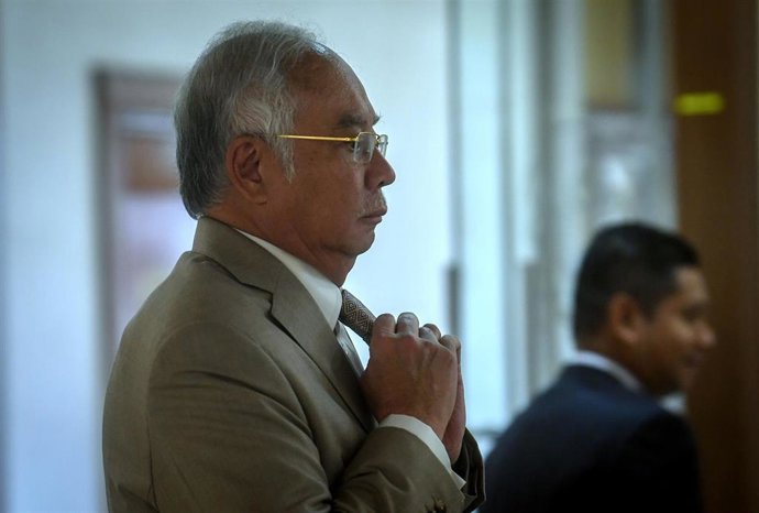 El ex primer ministro malasio Nayib Razak