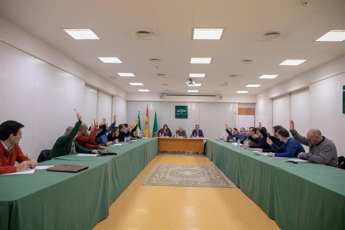 Sesión constitutiva del Consorcio Provincial de Aguas de Sevilla