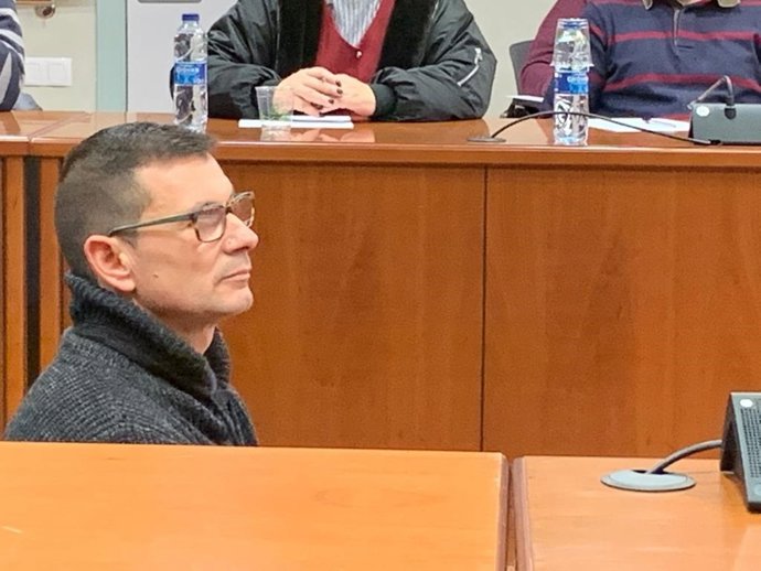 L'empresari crnic que va confessar haver matat al seu cunyat a Lleida, en el judici en l'Audincia de Lleida el 9 de desembre del 2019.