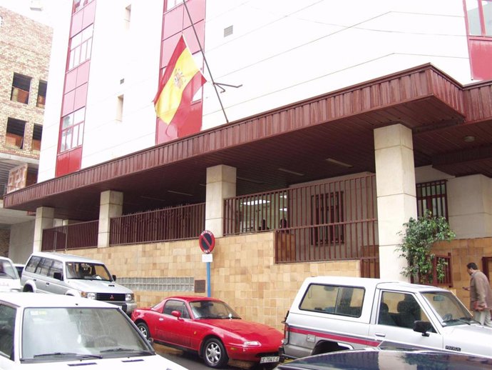 Fachada de la sede de los Juzgados de Ceuta