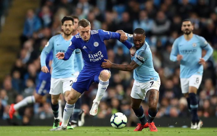 Vardy (Leicester) y Sterling (Manchester City)
