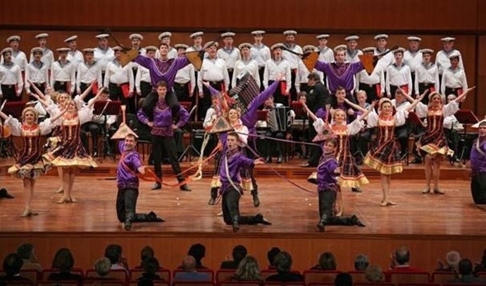 Imagen de recurso de un espectáculo del Ejército Ruso.