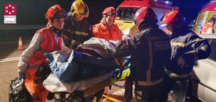 Accidente de tráfico en Alcal de Xivert (Castellón)