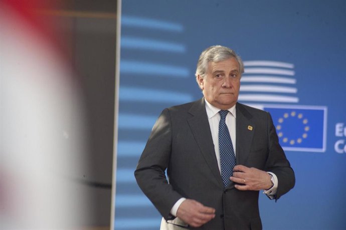El expresidente del Parlamento Europeo Antonio Tajani