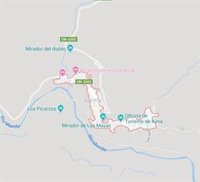 Restablecido el tráfico en la CM-3203 en Ayna (Albacete) tras su corte por el desbordamiento del río Mundo