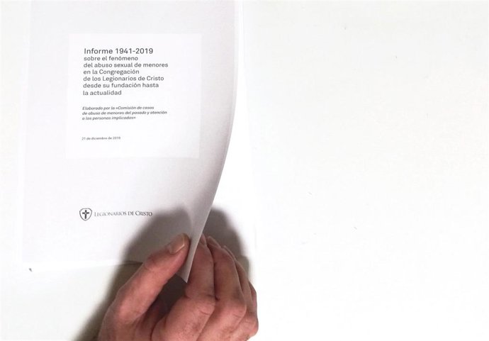 Informe 1941-2019 sobre el fenómeno del abuso sexual de menores en la Congregación de los Legionarios de Cristo desde su fundación hasta la actualidad'