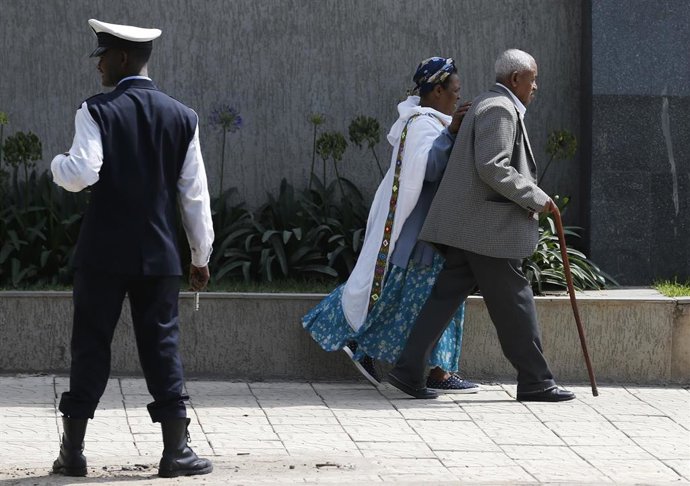 Policía en Adís Abeba