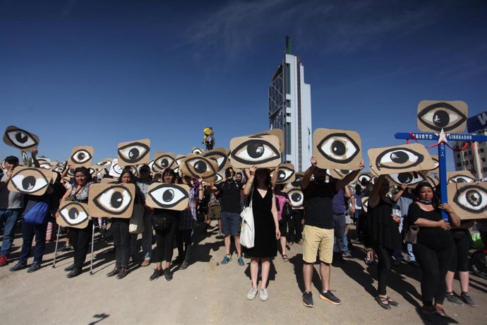Protestas en Chile. 
