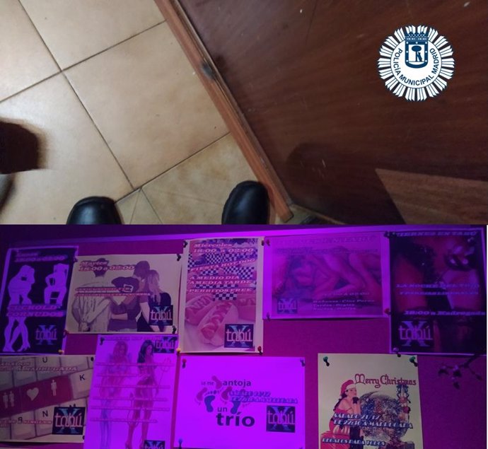 Policías Municipales descubre tres "tabernas" en Arganzuela, uno de ellos con servicios "cines porno o noches hot dog".