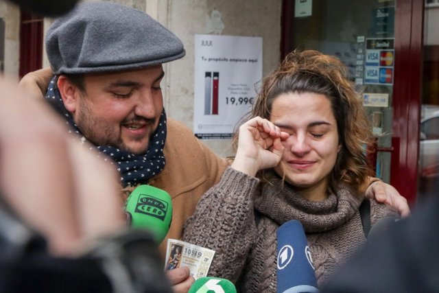 Premiados celebran el segundo premio en Madrid