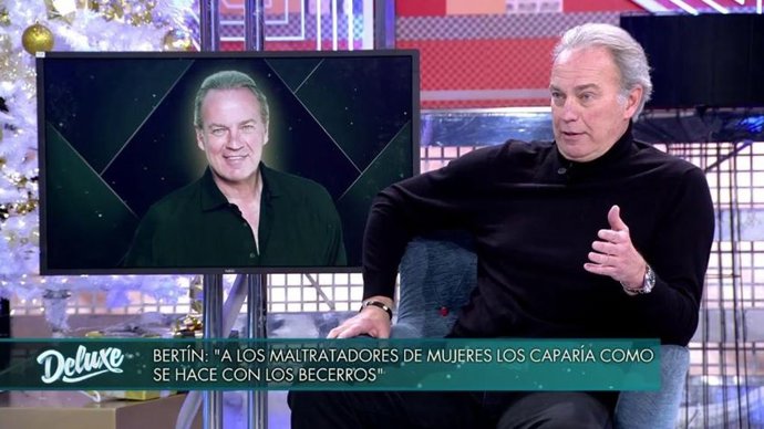 Bertín Osborne en el programa de Sábado Deluxe