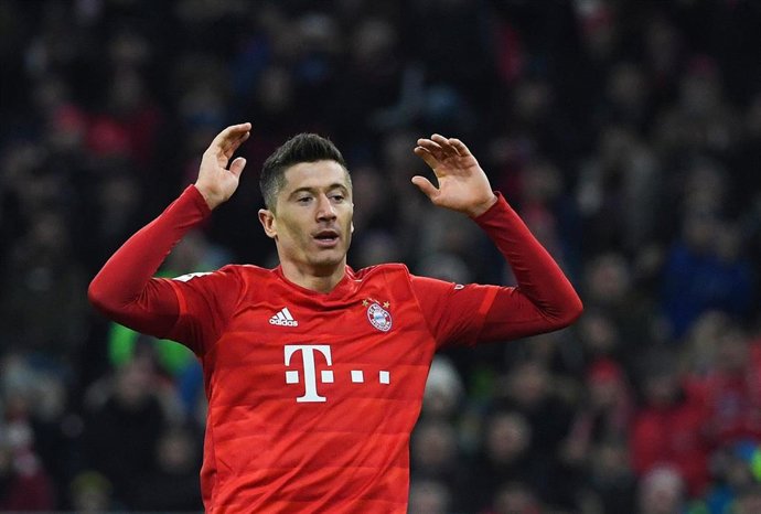 El delantero del Bayern Múnich Robert Lewandowski