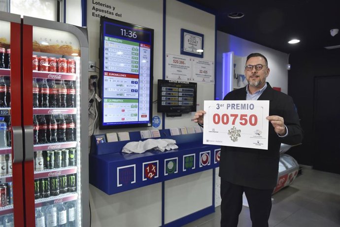 Agraciados por el Tercer Premio del Sorteo Extraordinario de Lotería de Navidad 2019