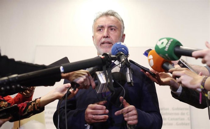 El presidente de Canarias. Ángel Víctor Torres