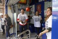 La administración de San Lorenzo del Escorial reparte 37,5 millones al vender el segundo premio del Sorteo de Navidad