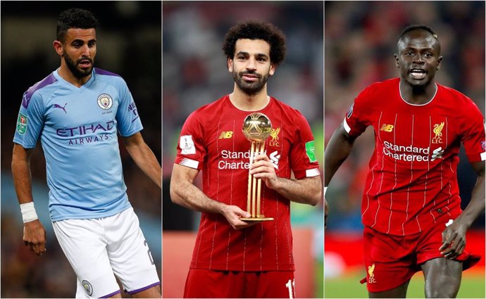 Fútbol.- Mahrez, Mané y Salah, nominados a mejor jugador africano del año