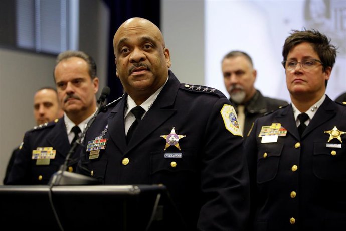 El superintendente de la Policía de Chicago, Eddie Johnson