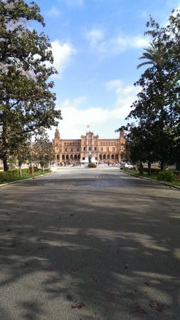 Plaza de España este domingo