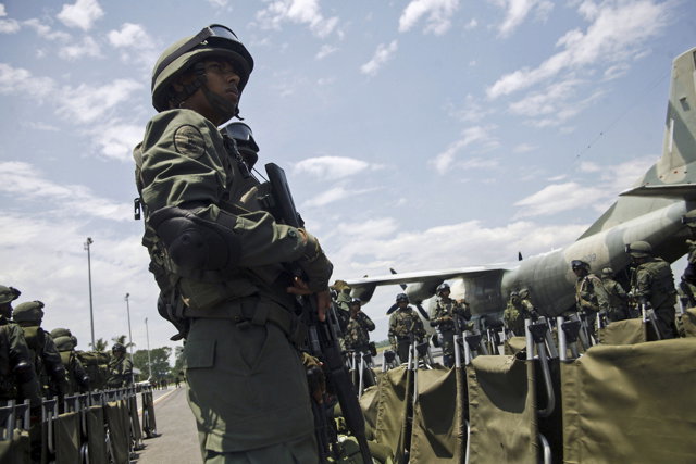 Soldados venezolanos