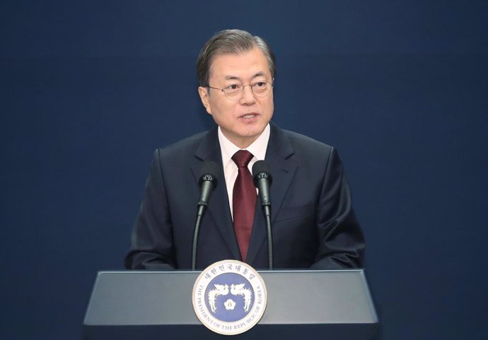 Corea.- Moon afirma que la interrupción de las conversaciones con EEUU no son "b