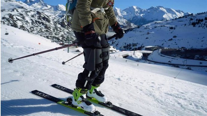 Exosqueleto de la firma vasca Levier Exo