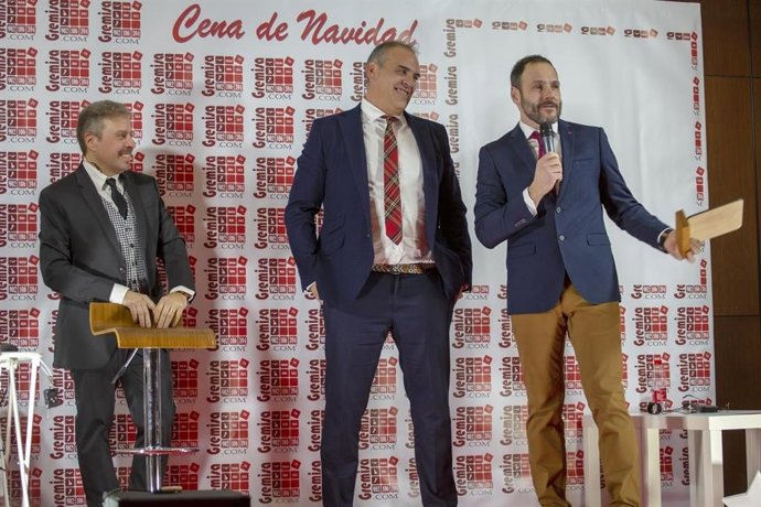 Jose Maria Amoedo, Javier Valenzuela y Alfonso Buil