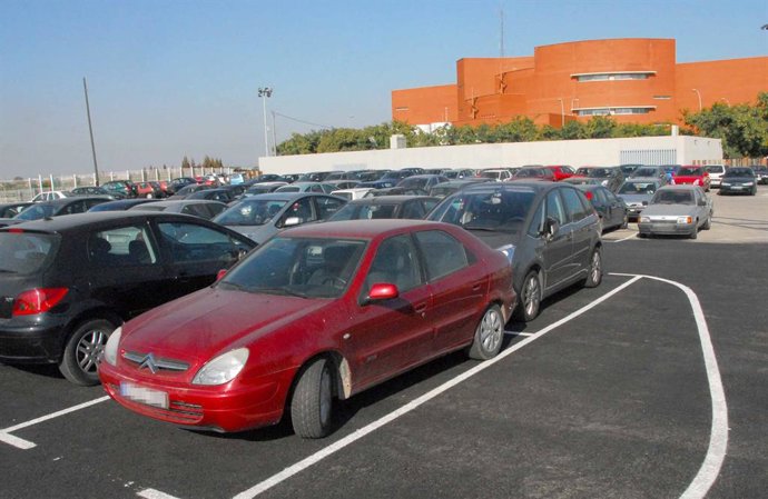 Parking de Metrovalencia.
