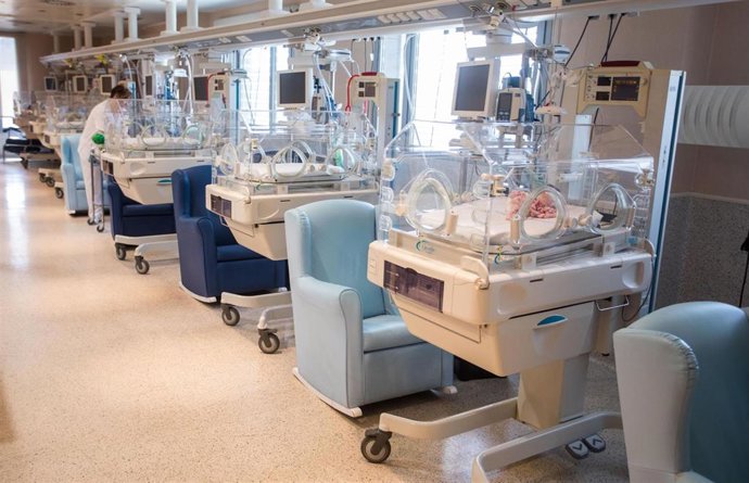 Sala de Neonatología del Hospital de Manises