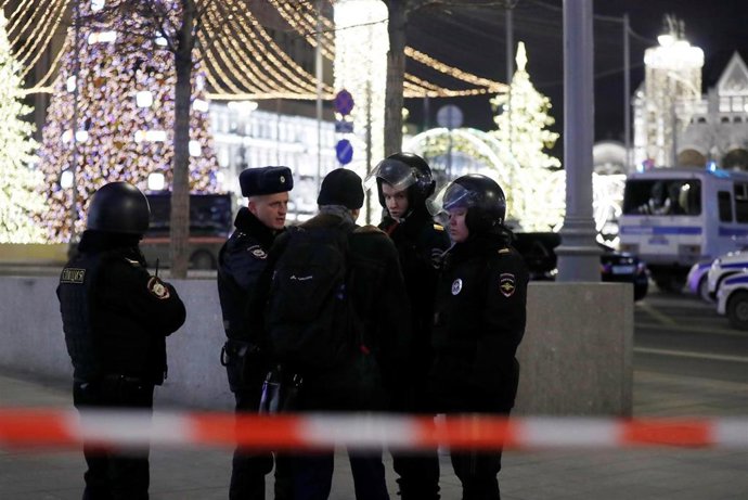 Despliegue de seguridad en Moscú tras un tiroteo junto a la sede del FSB