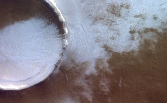 Postal de Navidad desde Marte del orbitador Exomars TGO de la ESA