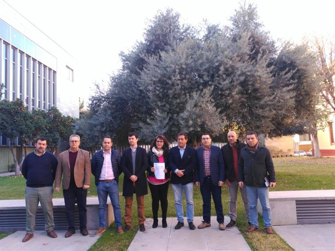 Alcaldes de la Sierra Morena, en la Diputación de Sevilla