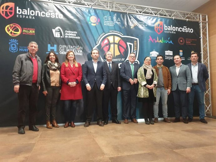 Presentación del campeonato de España de selecciones autonómicas de baloncesto infantiles y cadete.