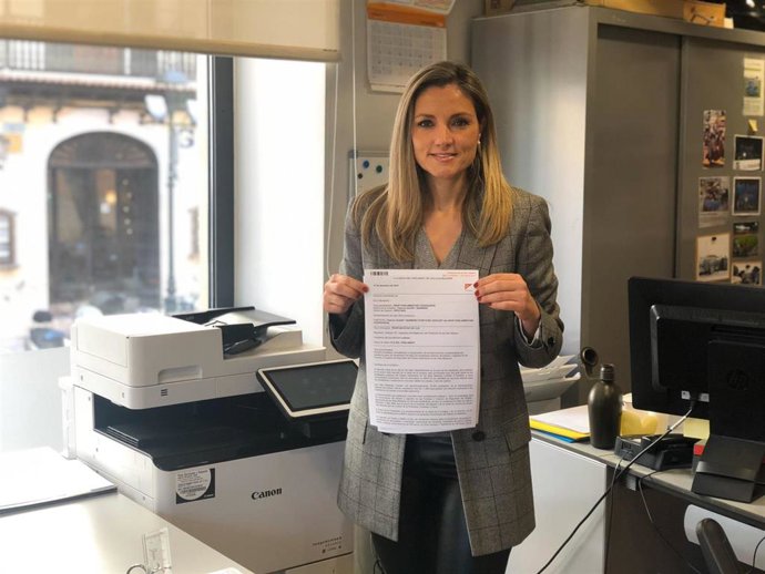 La portavoz adjunta de Cs en el Parlament, Patricia Guasp.