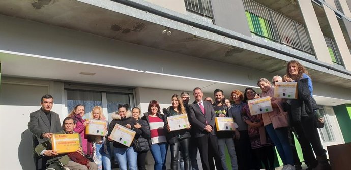 Entrega de llaves a adjucdicatarios de Sevilla Este