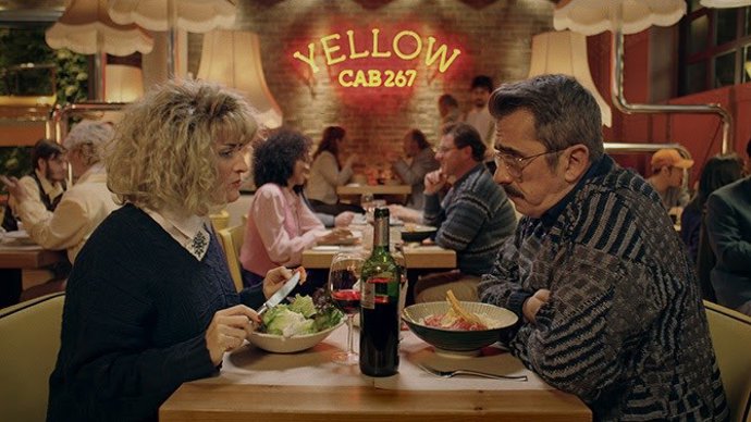 Silvia Abril y Andreu Buenafuente en el spot de la 34 edición de los Premios Goya.