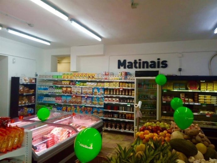 Supermercado Covirán en Portugal.