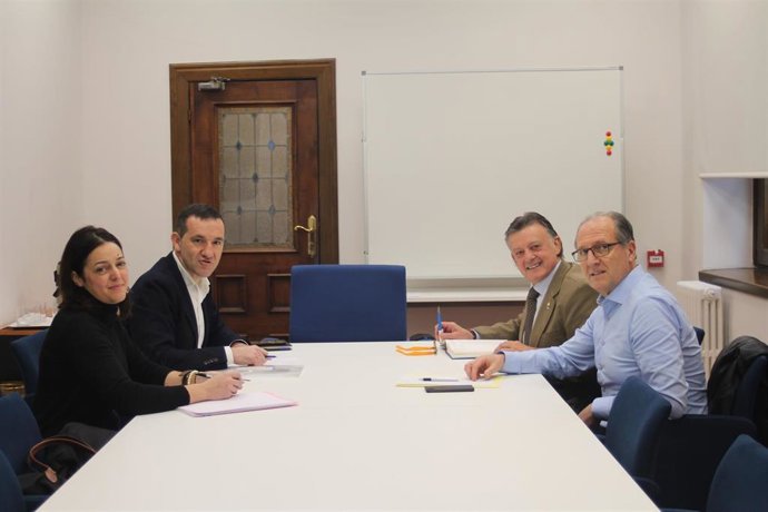 Imagen de la reunión.