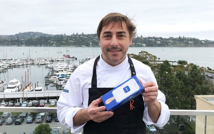 Jordi Roca dedica su nuevo helado a BBVA