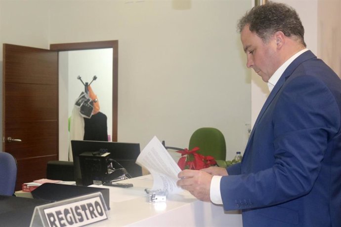 El portavoz del Grupo Popular en la Diputación de Huelva, Juan Carlos Duarte.