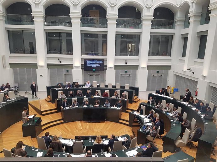 Pleno extraordinario de Presupuestos en el Ayuntamiento de Madrid