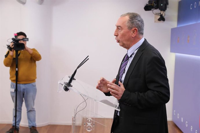 El diputado de Compromís, Joan Baldoví