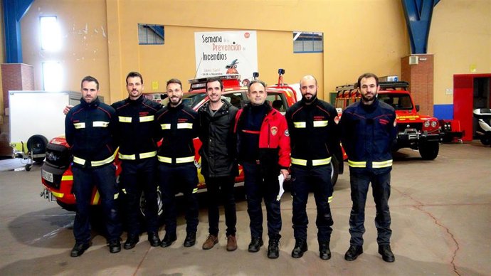 Nuevos efectivos en el parque de bomberos de Linares