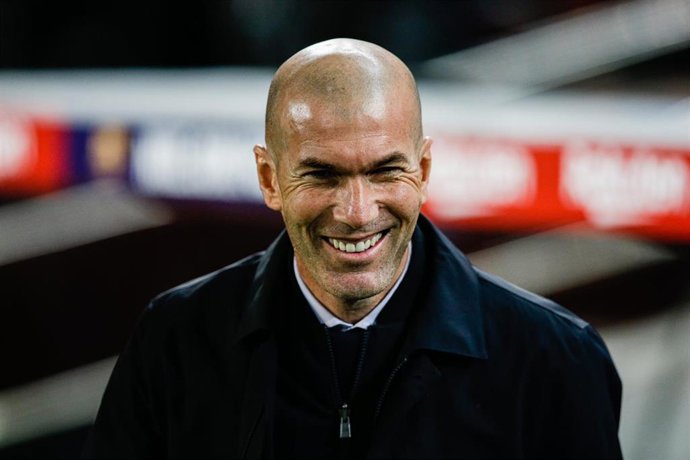 Zinédine Zidane, entrenador del Real Madrid.