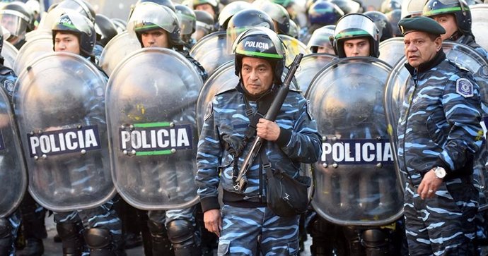 Argentina.- Al menos 45 detenidos en disturbios tras una marcha contra la minerí