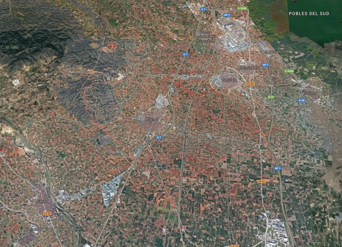 Localización de Alginet