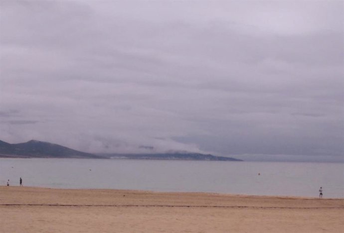 Playa de Barbate día de invierno